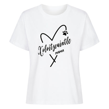 Premium Damen-Shirt "Xolo - Mama" Weiß – hunde-shirt.de