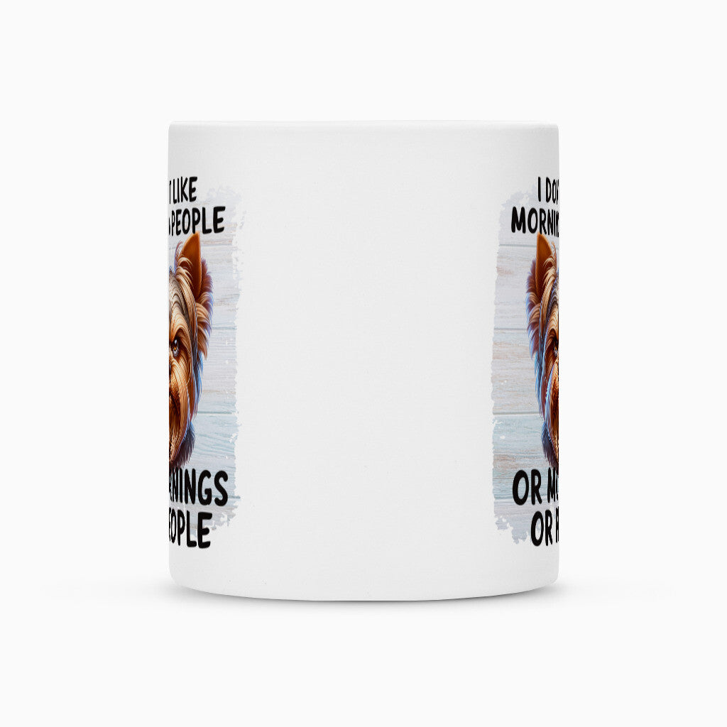 Tasse "Yorkie - Morning People" – hunde-shirt.de