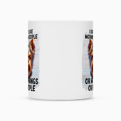 Tasse "Yorkie - Morning People" – hunde-shirt.de