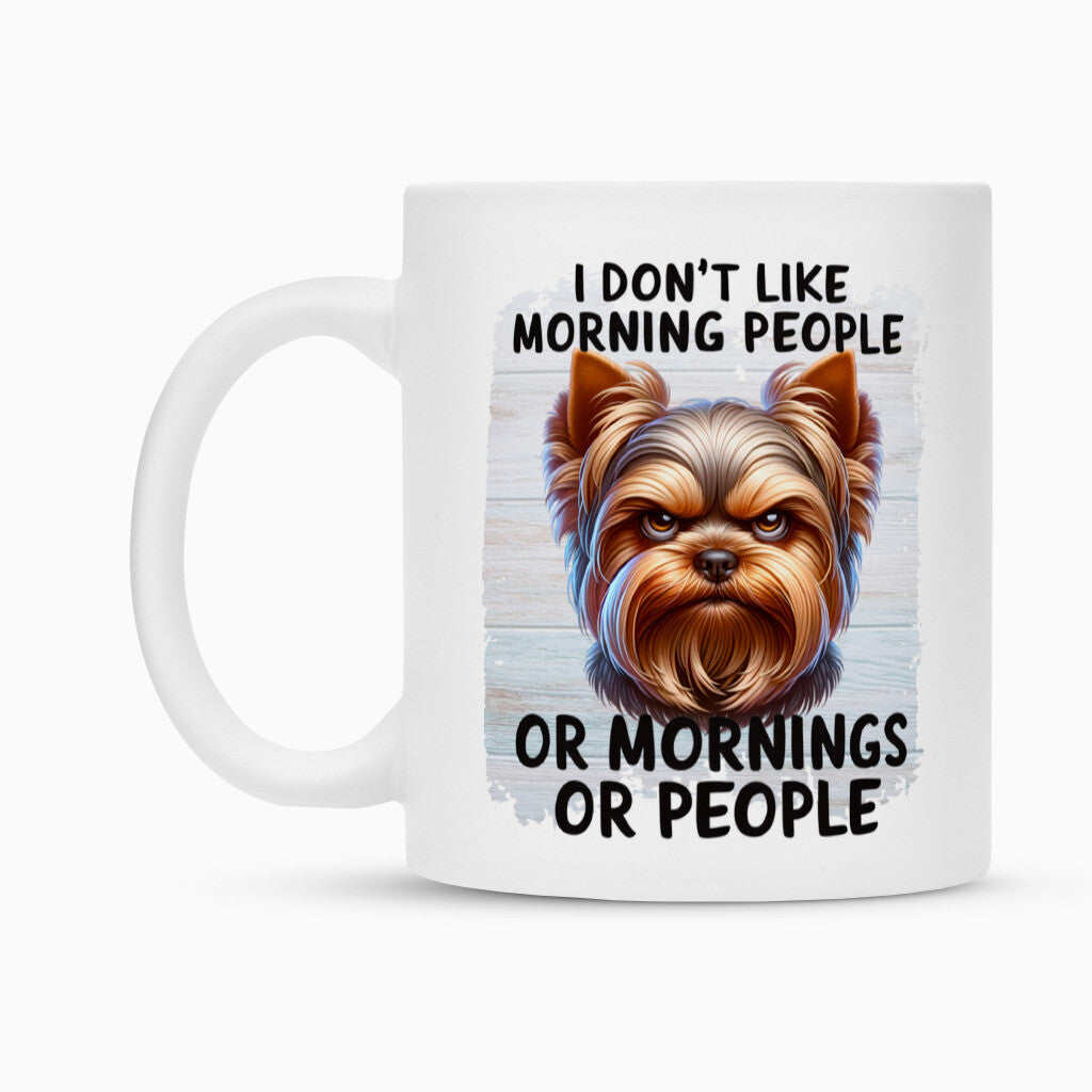 Tasse "Yorkie - Morning People" – hunde-shirt.de