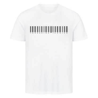 Premium T-Shirt "Yorkshire Terrier - Scan" Weiß – hunde-shirt.de