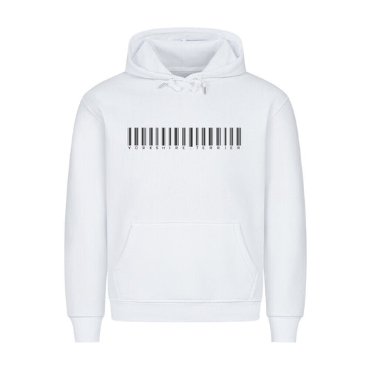 Premium Hoodie "Yorkshire Terrier - Scan" Weiß – hunde-shirt.de