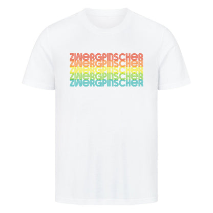 Premium T-Shirt "Zwergpinscher - RETRO" Weiß – hunde-shirt.de