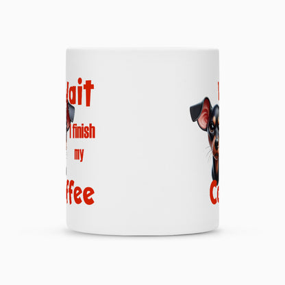 Tasse "Zwergpinscher - Wait..." – hunde-shirt.de