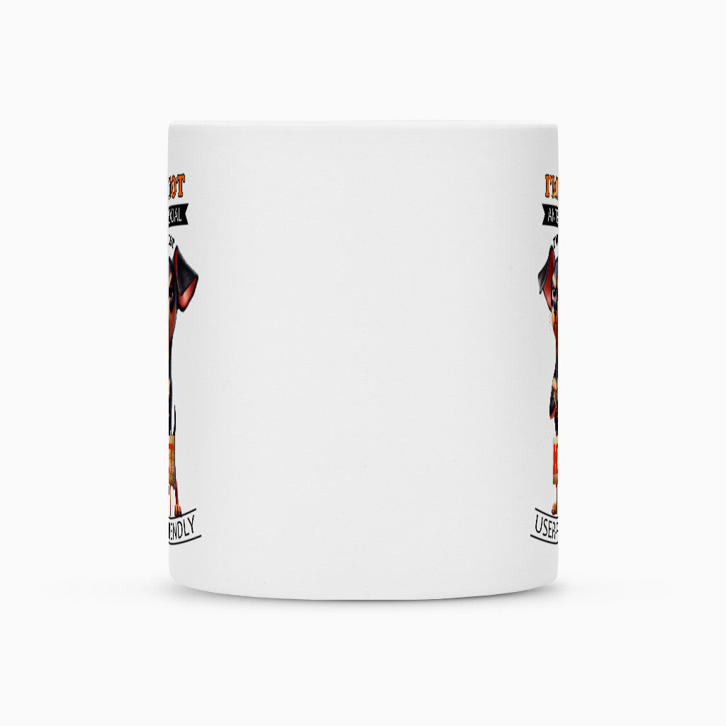 Tasse "Zwergpinscher - Anti-Social" – hunde-shirt.de