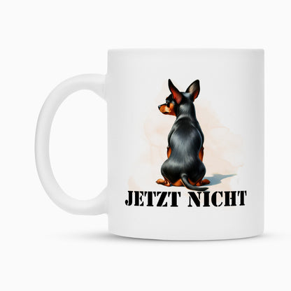 Tasse "Zwergpinscher - JETZT NICHT" – hunde-shirt.de