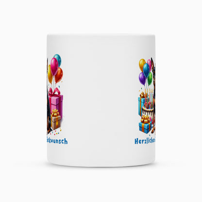 Tasse "Zwergpinscher - Herzlichen Glückwunsch" – hunde-shirt.de