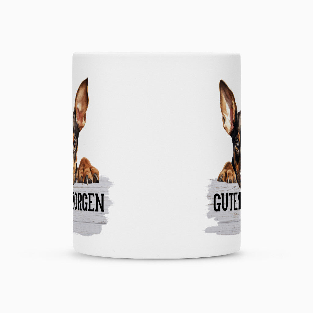 Tasse "Zwergpinscher - Guten Morgen" – hunde-shirt.de