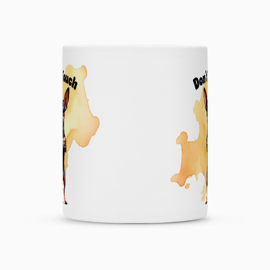 Tasse "Zwergpinscher - Don´t touch" – hunde-shirt.de