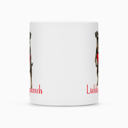 Tasse "Zwergschnauzer - Lieblingsmensch" – hunde-shirt.de