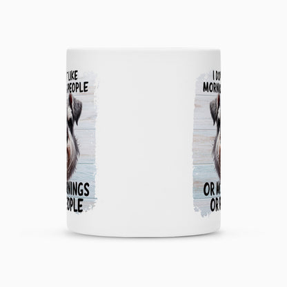 Tasse "Zwergschnauzer - Morning People" – hunde-shirt.de