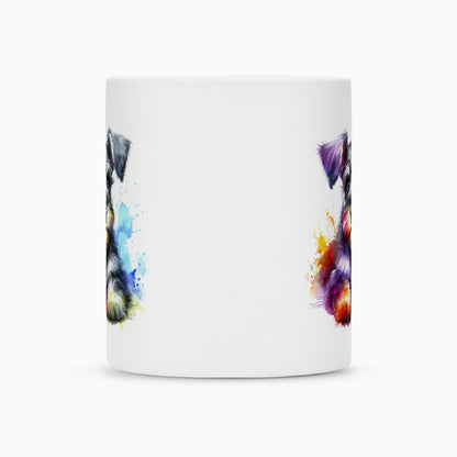 Tasse "Zwergschnauzer - Bunte Tasse" – hunde-shirt.de