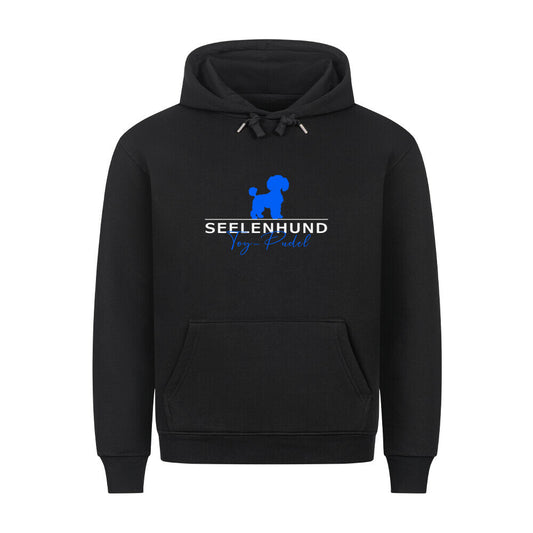 Premium Hoodie "Toypudel - Seelenhund" Schwarz – hunde-shirt.de