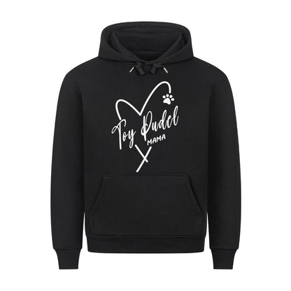Premium Hoodie "Toypudel - Mama" Schwarz – hunde-shirt.de