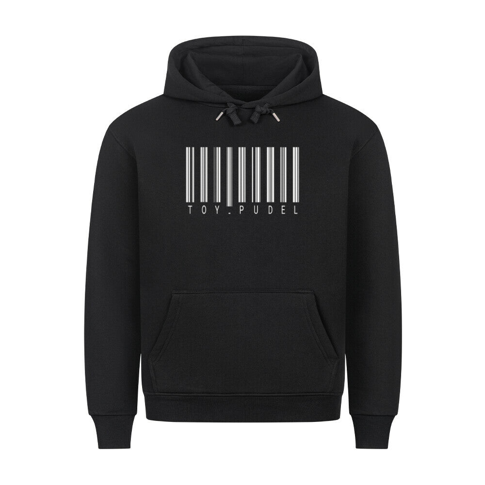 Premium Hoodie "Toypudel - Scan" Schwarz – hunde-shirt.de