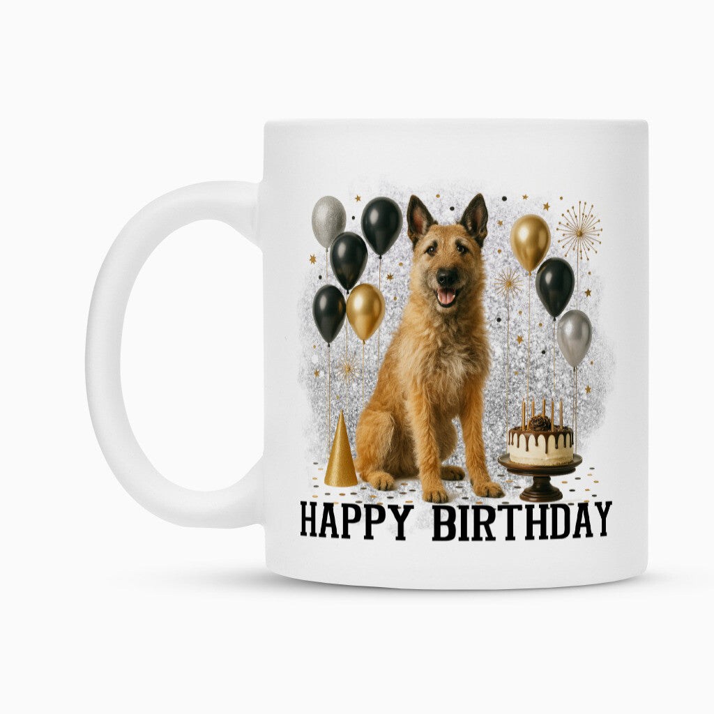Tasse "Laekenois - Happy Birthday" – hunde-shirt.de