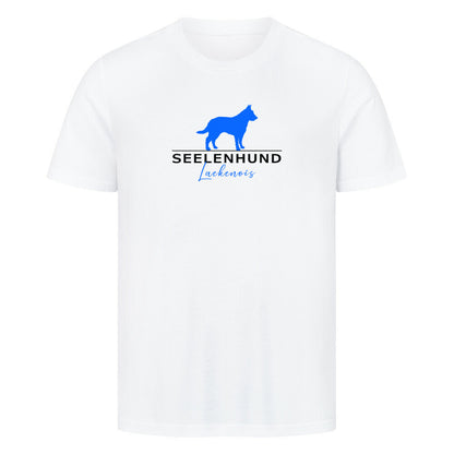 Premium T-Shirt "Laekenois - Seelenhund" Weiß – hunde-shirt.de