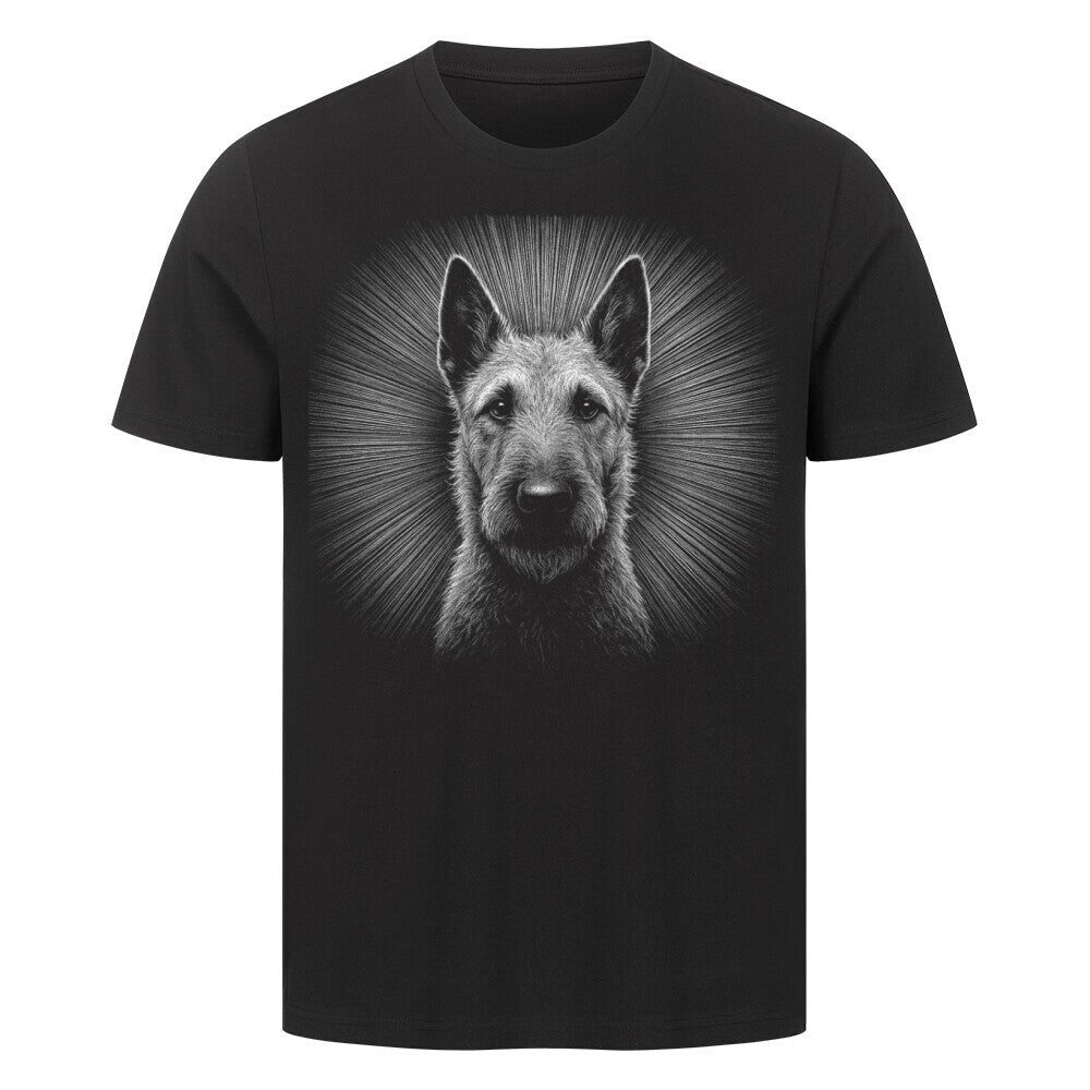 Premium T-Shirt "Laekenois - Shine" Schwarz – hunde-shirt.de
