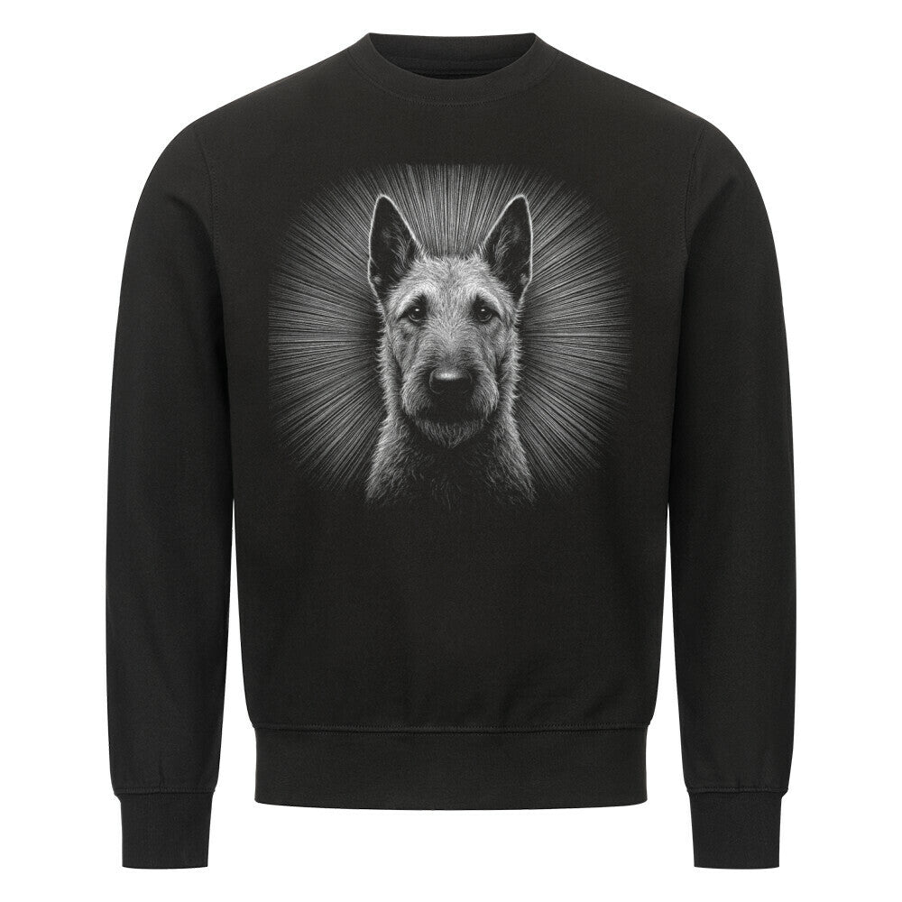 Premium Sweatshirt "Laekenois - Shine" Schwarz – hunde-shirt.de