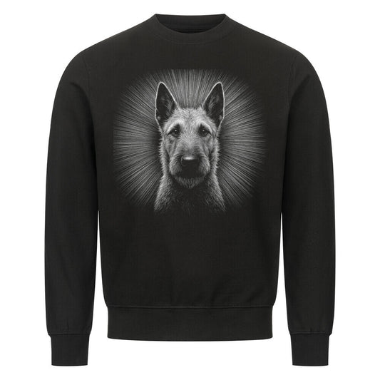 Premium Sweatshirt "Laekenois - Shine" Schwarz – hunde-shirt.de