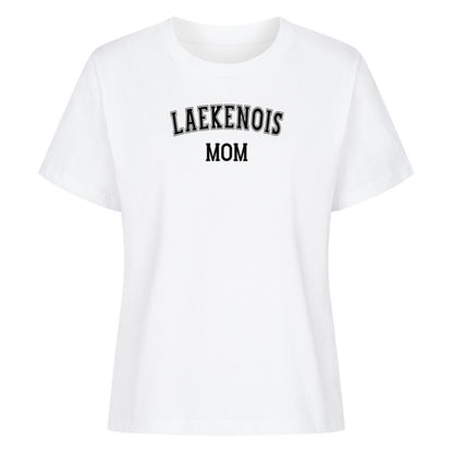 Premium Damen-Shirt "Laekenois - MOM" Weiß – hunde-shirt.de
