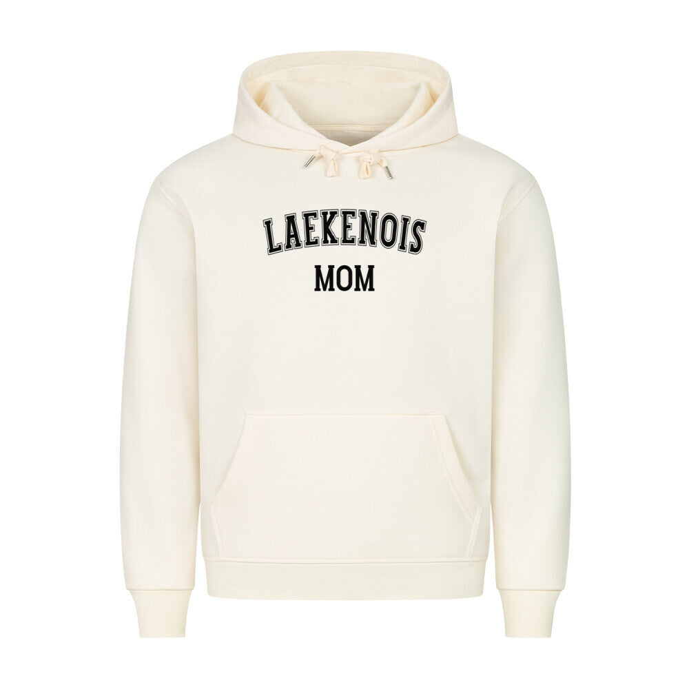 Premium Hoodie "Laekenois - MOM" Beige – hunde-shirt.de