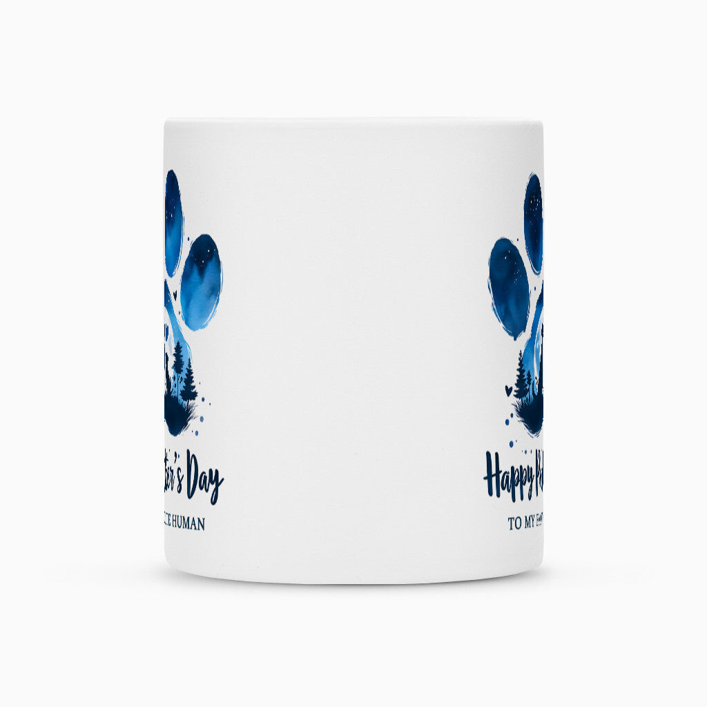 Tasse "Happy PAWthers Day" – hunde-shirt.de