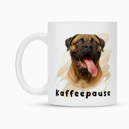 Tasse "Bullmastiff - Kaffeepause" – hunde-shirt.de