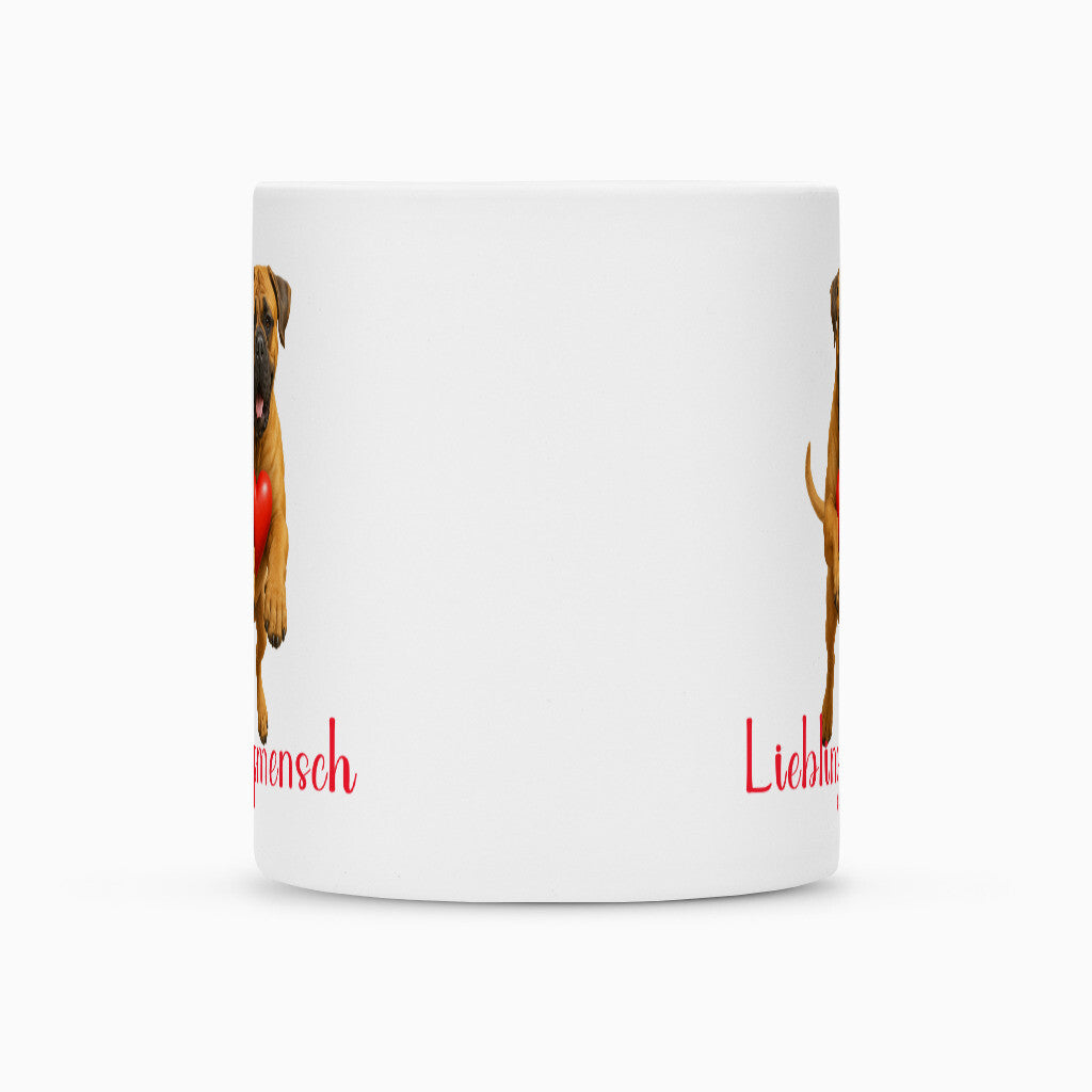 Tasse "Bullmastiff - Lieblingsmensch" – hunde-shirt.de
