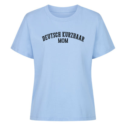 Premium Damen-Shirt "Deutsch Kurzhaar - MOM" Sky Blue – hunde-shirt.de