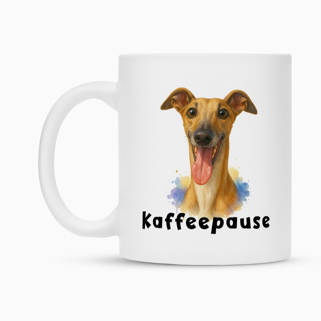 Tasse "Galgo - Kaffeepause" – hunde-shirt.de
