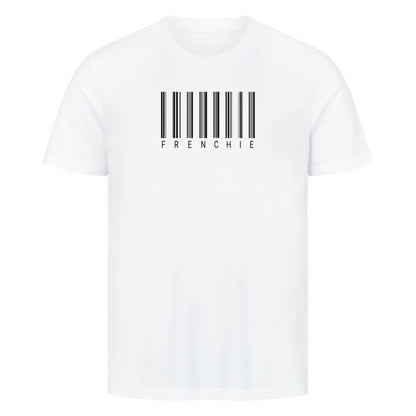 Premium T-Shirt "Frenchie - Scan" Weiß – hunde-shirt.de
