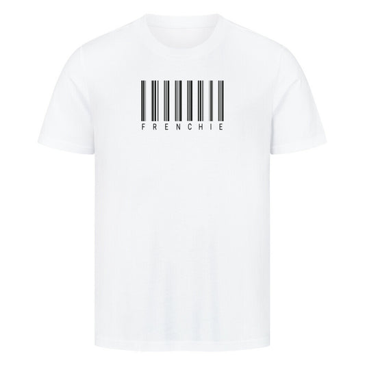 Premium T-Shirt "Frenchie - Scan" Weiß – hunde-shirt.de