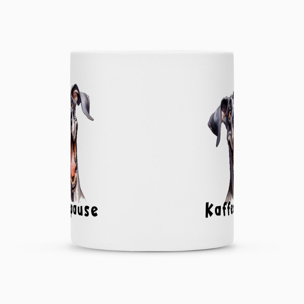 Tasse "Dogge - Kaffeepause" – hunde-shirt.de