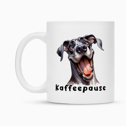 Tasse "Dogge - Kaffeepause" – hunde-shirt.de