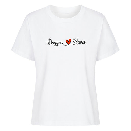 Premium Damen-Shirt "Dogge - Mama" Weiß – hunde-shirt.de