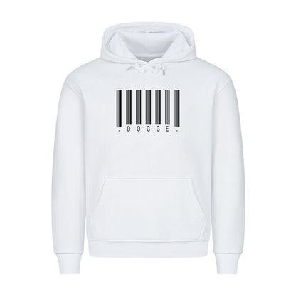 Premium Hoodie "Dogge - Scan" Weiß – hunde-shirt.de