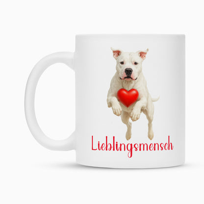 Tasse "Dogo Argentino - Lieblingsmensch" – hunde-shirt.de
