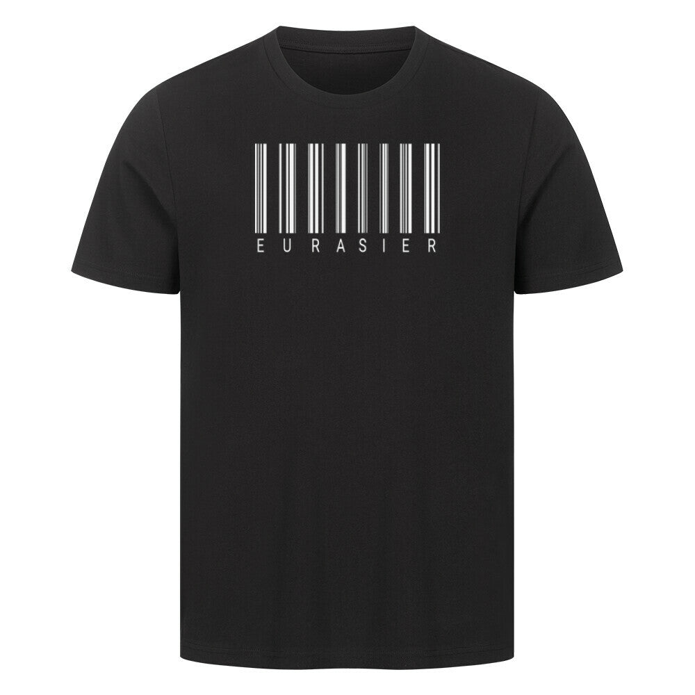 Premium T-Shirt "Eurasier - Scan" Schwarz – hunde-shirt.de