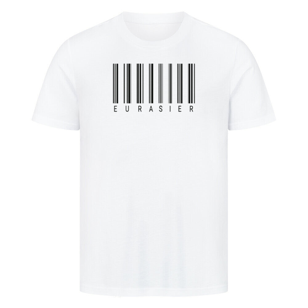 Premium T-Shirt "Eurasier - Scan" Weiß – hunde-shirt.de