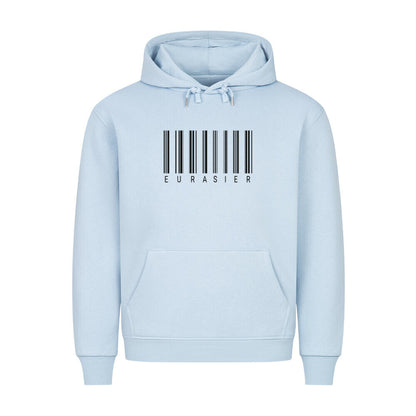 Premium Hoodie "Eurasier - Scan" Babyblau – hunde-shirt.de