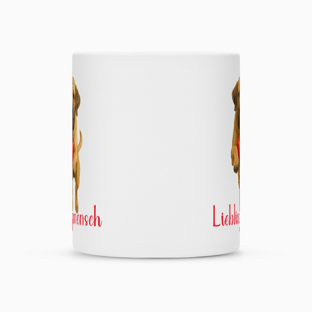 Tasse "Fila Brasileiro - Lieblingsmensch" – hunde-shirt.de