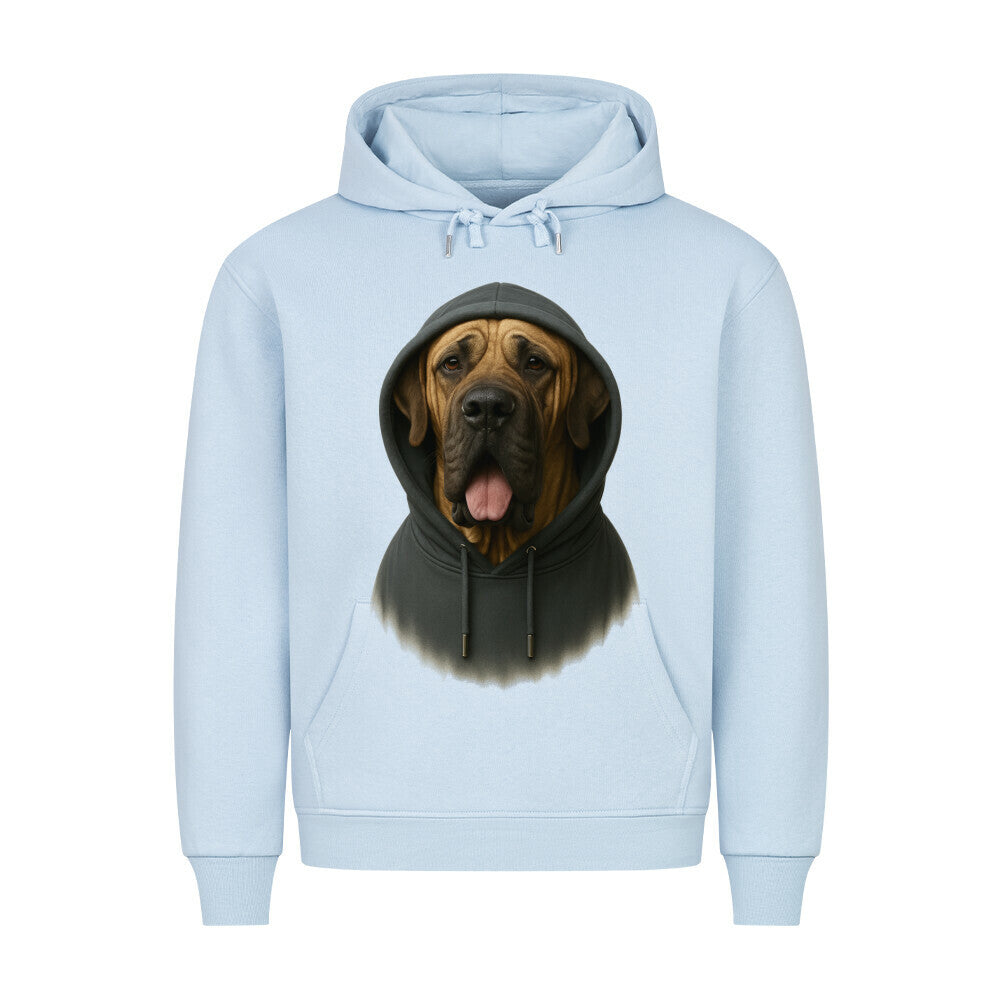 Premium Hoodie "Fila Brasileiro - Hooded" Babyblau – hunde-shirt.de