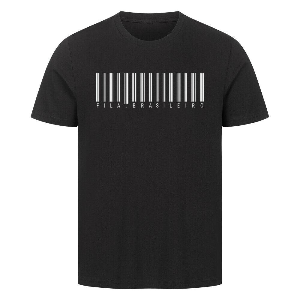 Premium T-Shirt "Fila Brasileiro - Scan" Schwarz – hunde-shirt.de