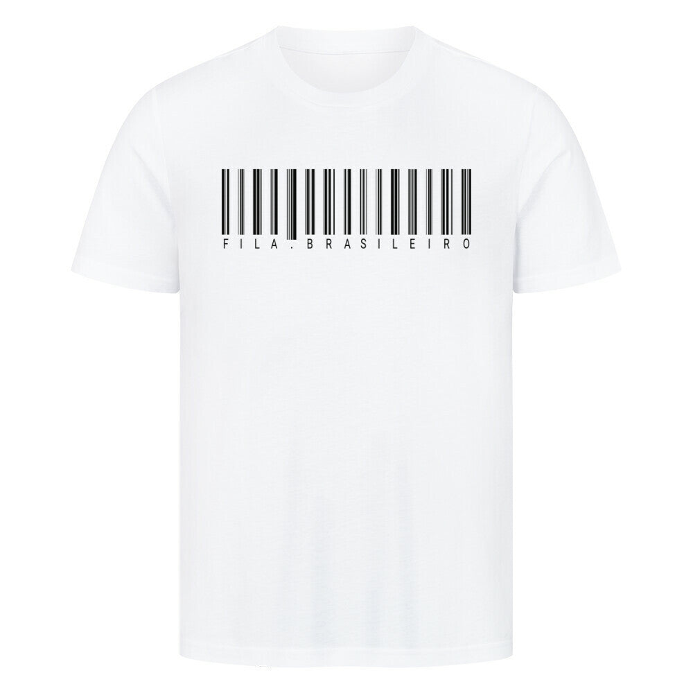 Premium T-Shirt "Fila Brasileiro - Scan" Weiß – hunde-shirt.de