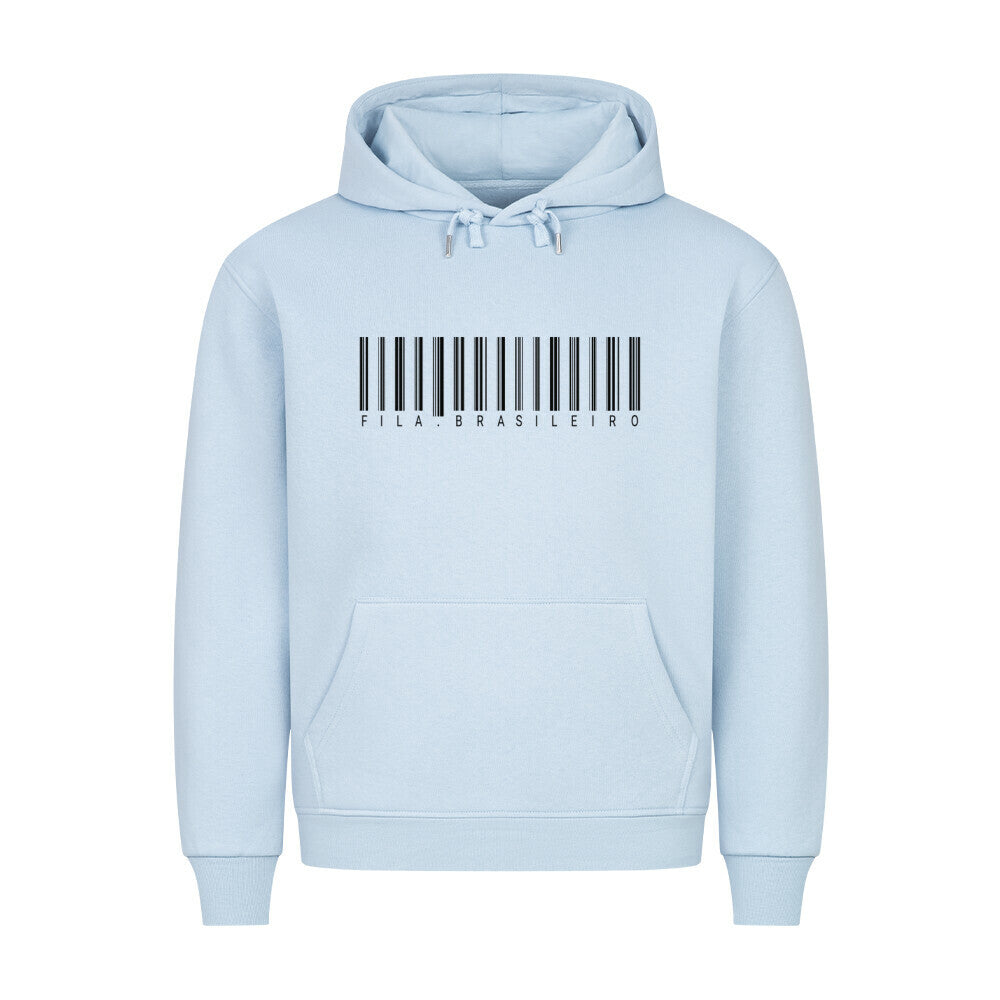 Premium Hoodie "Fila Brasileiro - Scan" Babyblau – hunde-shirt.de