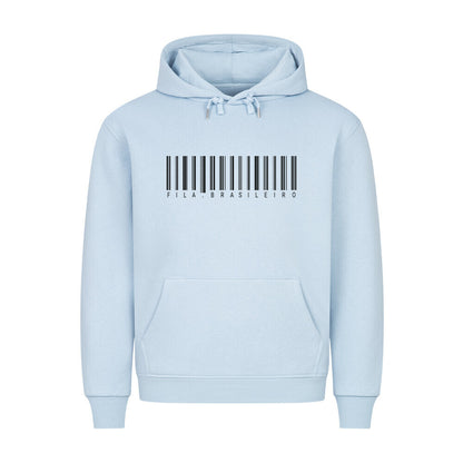 Premium Hoodie "Fila Brasileiro - Scan" Babyblau – hunde-shirt.de