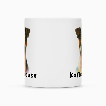 Tasse "Foxterrier smooth - Kaffeepause" – hunde-shirt.de