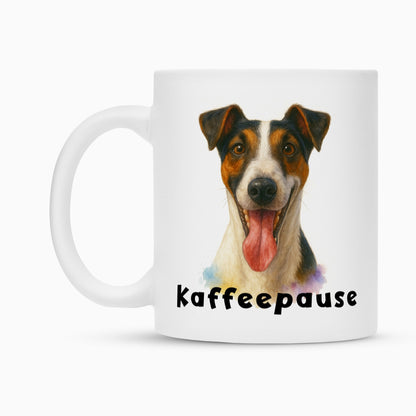 Tasse "Foxterrier smooth - Kaffeepause" – hunde-shirt.de