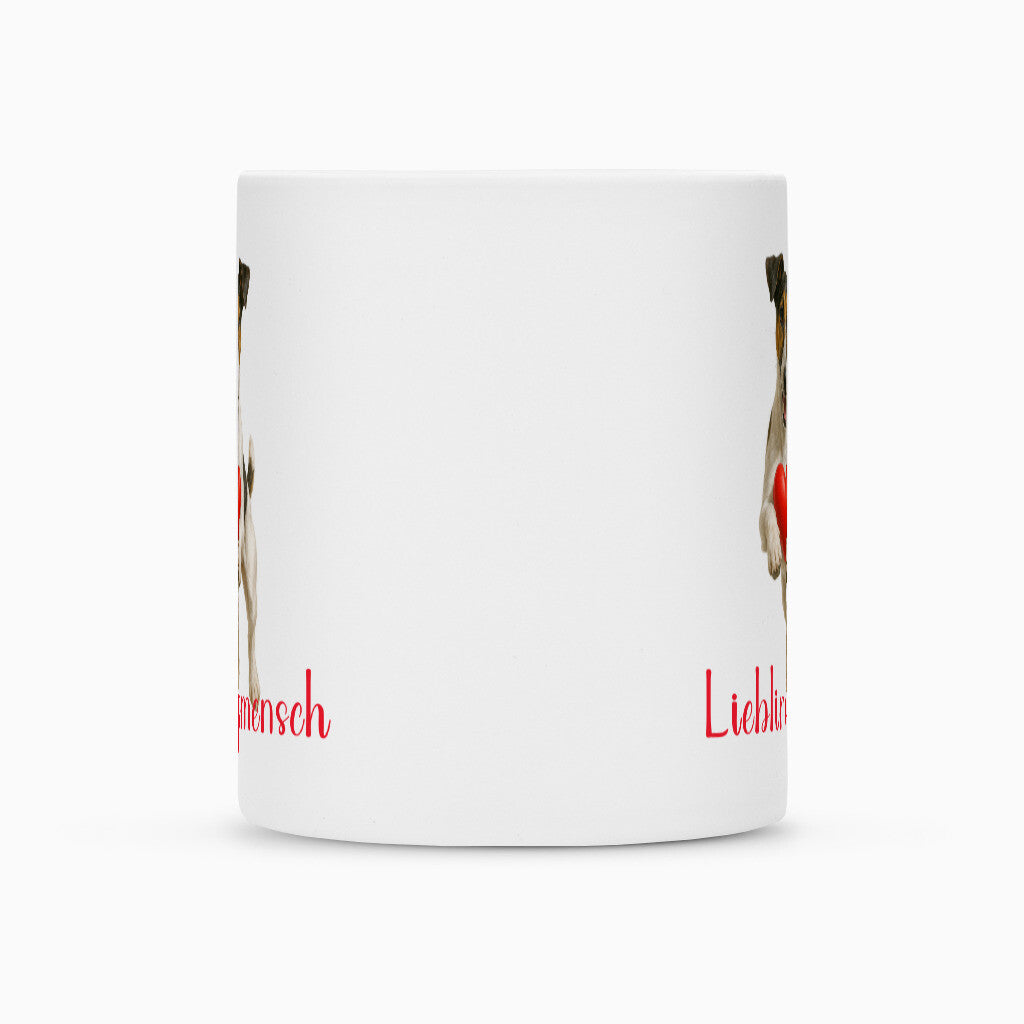 Tasse "Foxterrier smooth - Lieblingsmensch" – hunde-shirt.de